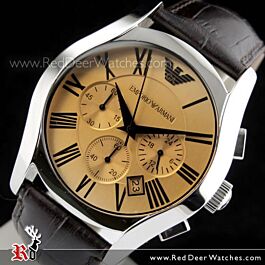 BUY Emporio Armani Quartz Chronograph Classic Mens Watch AR1634