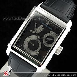BUY Emporio Armani Automatic Meccanico Black Power Reserve Mens