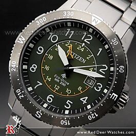 Citizen シチズン Eco-Drive promaster 【美品】 Citizen Eco-Drive Promaster Land 200m Mens Watch BJ7095-56X