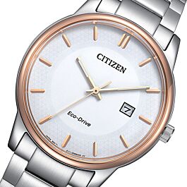 Citizen Eco-Drive Two-Tone Pink Gold Men's Classic Watch BM6979-74A