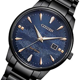 ベ*チ様 稼働品 美品 Citizen Eco-Drive Blメンズ腕時計 BUY Citizen Eco-Drive Galaxy Blue Dial Sapphire Mens Watch BM7595