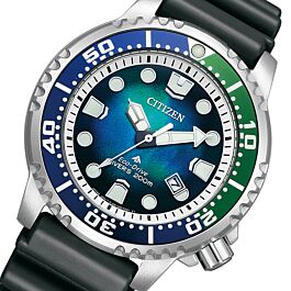 最高品質の Citizen BUY Promaster Ltd BLUE with UNITE Eco-Drive Dive 時計