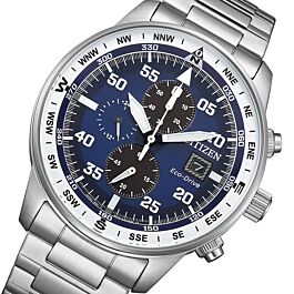 Citizen Eco-Drive クロノグラフ Citizen Eco-Drive Chronograph Watch CA0880-58L