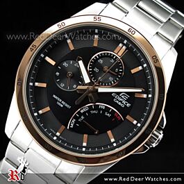 BUY Casio Edifice Mens Black Dial Sports Watch EF 341D 5AV EF341D Buy Watches Online CASIO Red Deer Watches