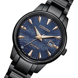 BUY Citizen Eco-Drive Galaxy Blue Dial Sapphire Ladies Watch