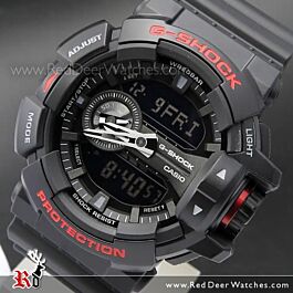 BUY Casio G-Shock 200M Analog Digital Black & Red Sport Watch GA 