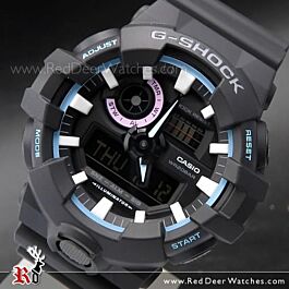 Casio G-Shock Analog Digital Super illuminator Special Color Watch  GA-700PC-1A, GA700PC