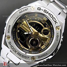 時計 CASIO G-SHOCK GST-210D CASIO G-SHOCK G-STEEL GST-210D-9ADR UNBOXING - YouTube