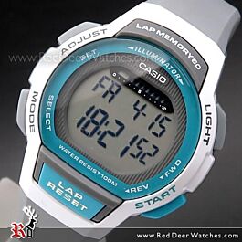 Casio Stopwatch Alarm Ladies Digital Watch LWS-1000H-8AV, LWS1000H