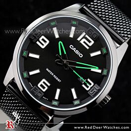 BUY Casio Quartz Black Ion Plated Mens Watch MTP-1351BD-1A3