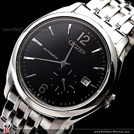 Citizen Automatic Sapphire Stainless Steel Mens Watch NJ0060-57E