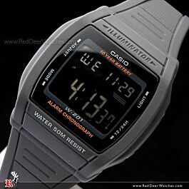 W201-1BV | Digital Black | CASIO