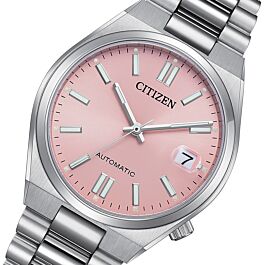 Citizen TSUYOSA Automatic Pink Dial 37mm Unsex Watch NJ0200-50Z