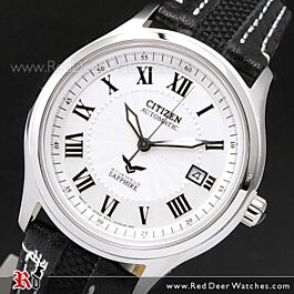 BUY Citizen Mechanical Automatic Sapphire Leather Strap Watch