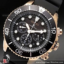 Seiko Prospex Solar Chronograph 200M Diver Watch SSC618P1 SSC618 RedDeerWatches