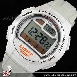 BUY Casio 5 Alarms Lap memory 60 Digital 100M Sport Watch W-734