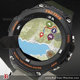 時計 CASIO PROTREK Smart wsd-f20 Casio Protrek Smart WSD-F20 Mens Watch Digital Orange From