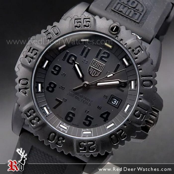 Luminox Evo Navy Seal Men's Black Out 3051.BO.1 - Swiss made