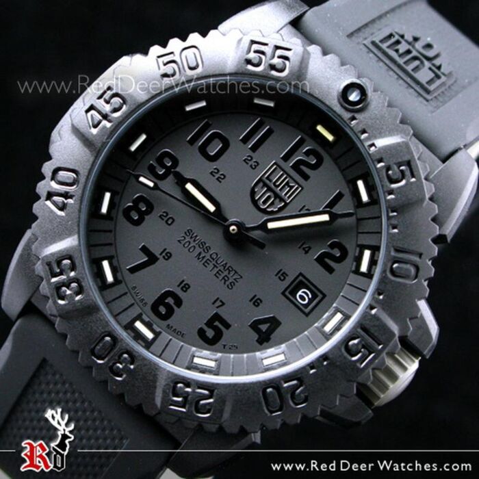 Luminox 3051 blackout evo navy seal swiss dive watch hot sale