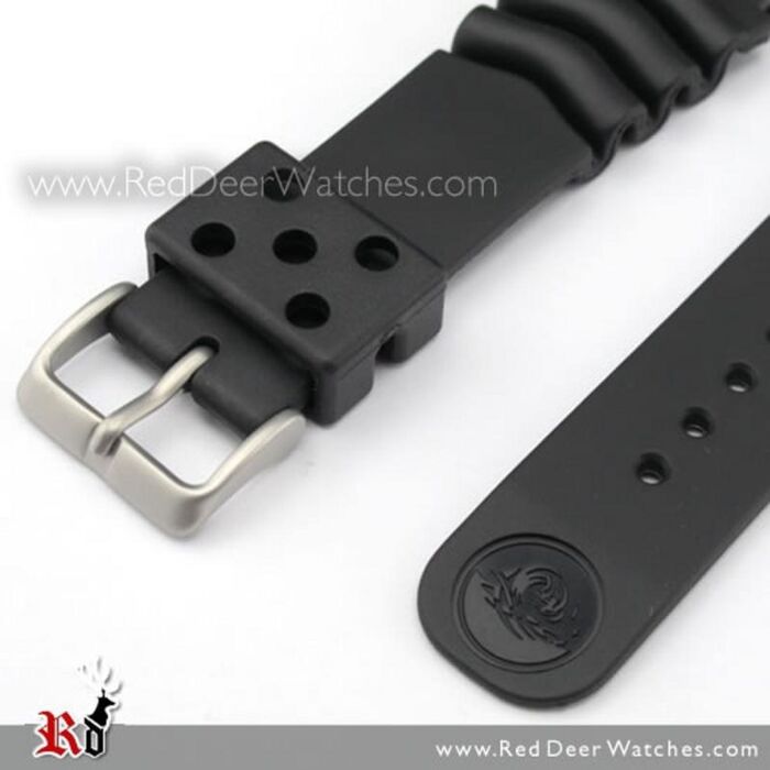 BUY Seiko Replacement Diver rubber strap 22mm for SKX007, SKX009 & etc. Black 4FY8JZ - Watches Online | SEIKO Red Deer