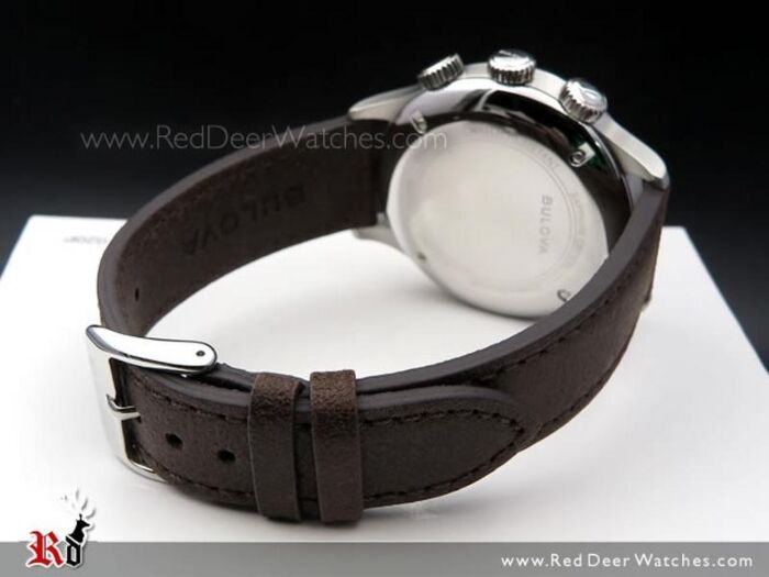 BUY Bulova Automatic A-15 Pilot Military Leather Watch 96A245 - Main Image