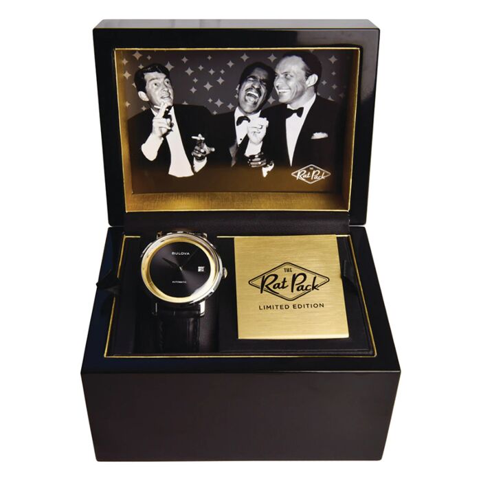 BUY Bulova Frank Sinatra Rat Pack Limited Mens Automatic Watch 