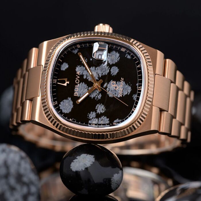 Bulova x Complecto Super Seville Snowflake Obsidian Stone