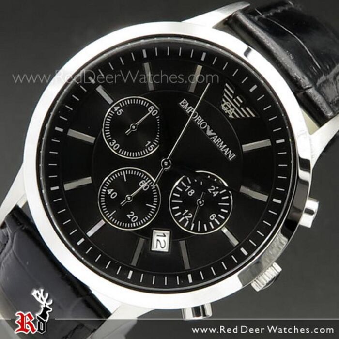 Verkauf und Kauf von BUY Emporio Armani | - Quartz Chronograph Red AR2447 Mens Buy Watch Watches Classic EMPORIO_ARMANI Deer Online Watches