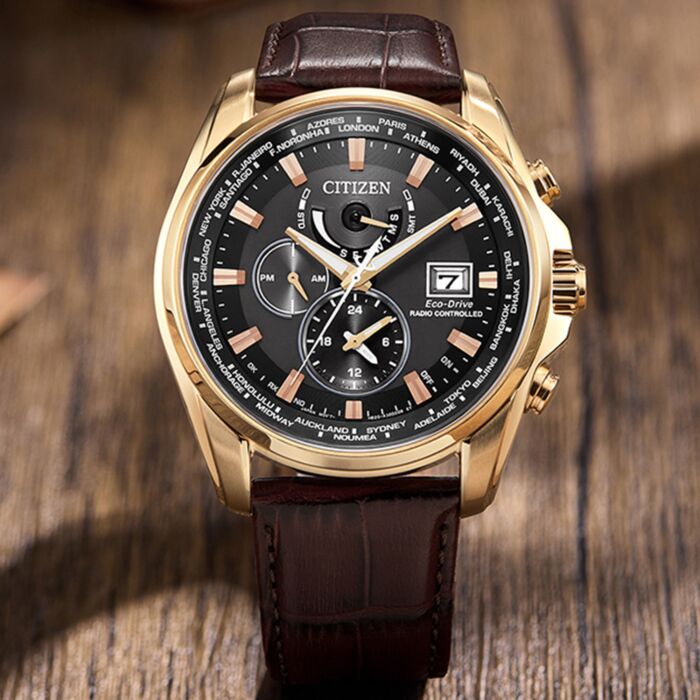 Citizen eco drive with alarm outlet