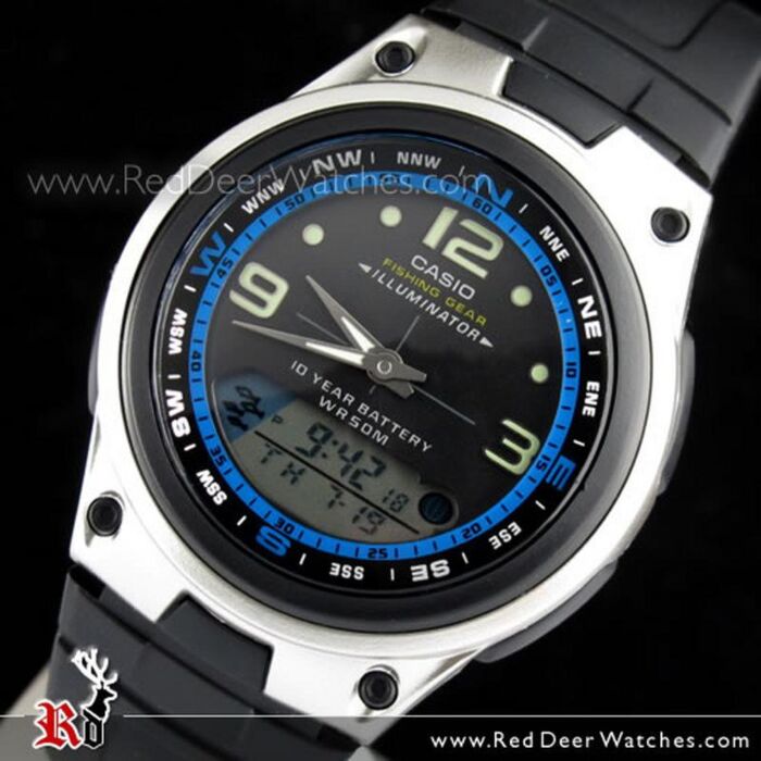 studie patois uren BUY Casio Fishing Gear Watch LED 10 years battery AW-82-1AV, AW82 - Buy  Watches Online | CASIO Red Deer Watches