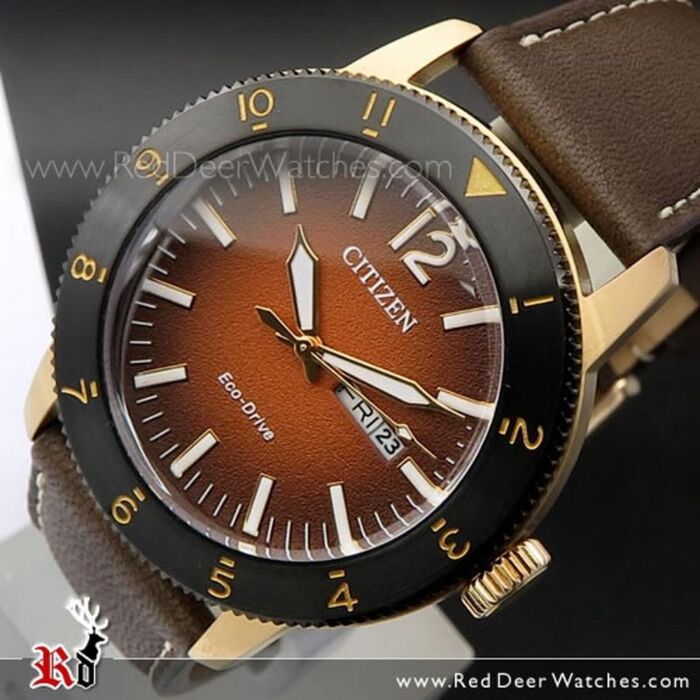 BUY Citizen ECO-DRIVE Vintage Throwback Rose Gold Leather BUY Citizen ECO-DRIVE Vintage Throwback Rose Gold Leather