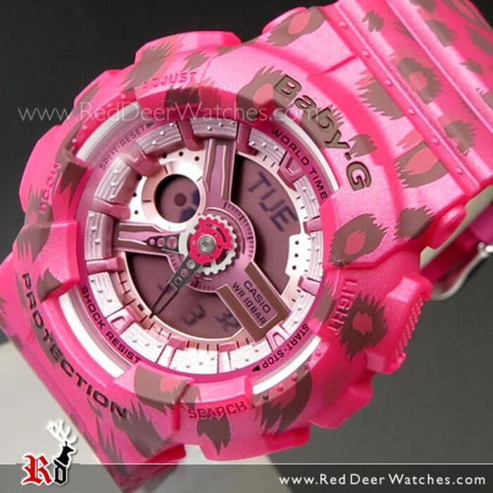 BUY Casio Baby-G Analog Digital Leopard Pattern Sport Watch BA