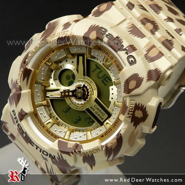BUY Casio Baby-G Analog Digital Leopard Pattern Sport Watch BA