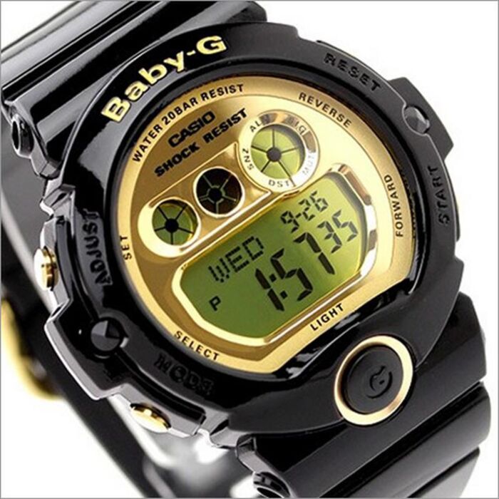 BUY Casio Baby-G Cool Metallic Face 200M World Time Watch BG-6901-1, BG6901  Buy Watches Online CASIO Red Deer Watches