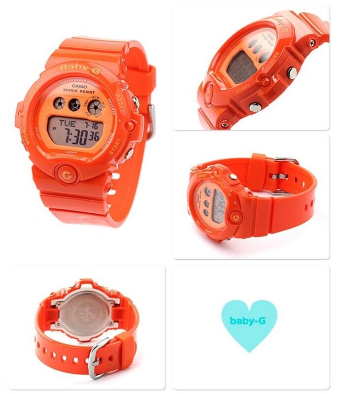 BUY Casio Baby-G Monotone Colors 200M World Time Watch BG