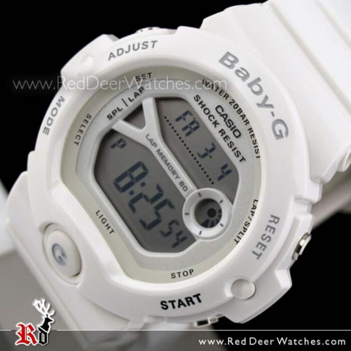 BUY Casio Baby-G 200M Dual Time Sport White Watch BG-6903-7B