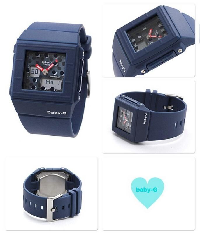 BUY Casio Baby-G Casket Simple Dot Patterns World time Watch