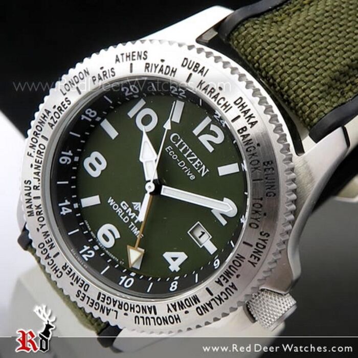 BUY Citizen Eco Drive Promaster GMT World Time BJ7100 23X Buy Watches Online CITIZEN Red Deer Watches