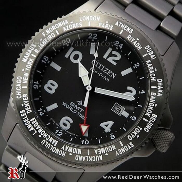 Citizen Promaster Eco-Drive GMT Land Watch BJ7107-83E