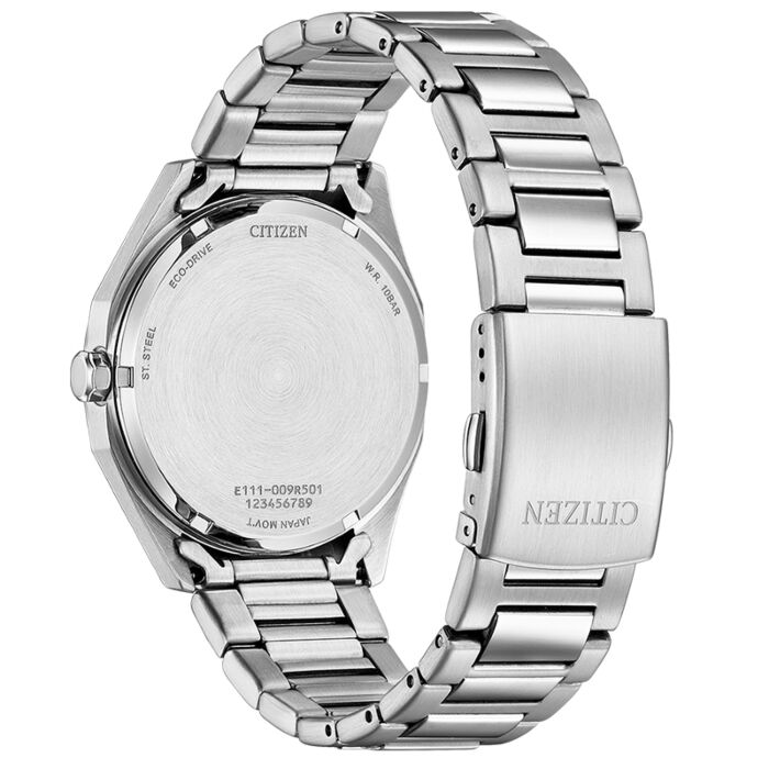 BUY Citizen Eco-Drive Blue Dial 100M Stainless Steel Watch BM7630