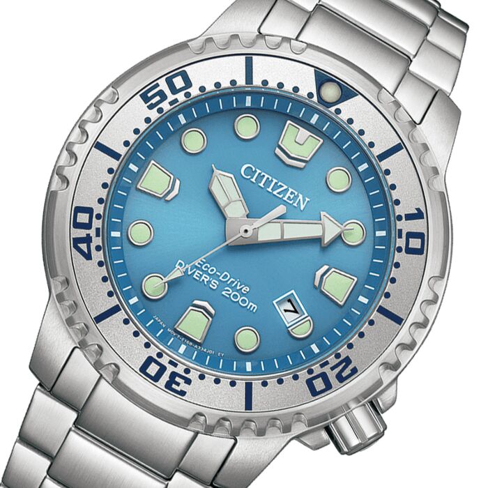 BUY Citizen Promaster Eco-Drive Blue Dial Diver Watch BN0165-55L