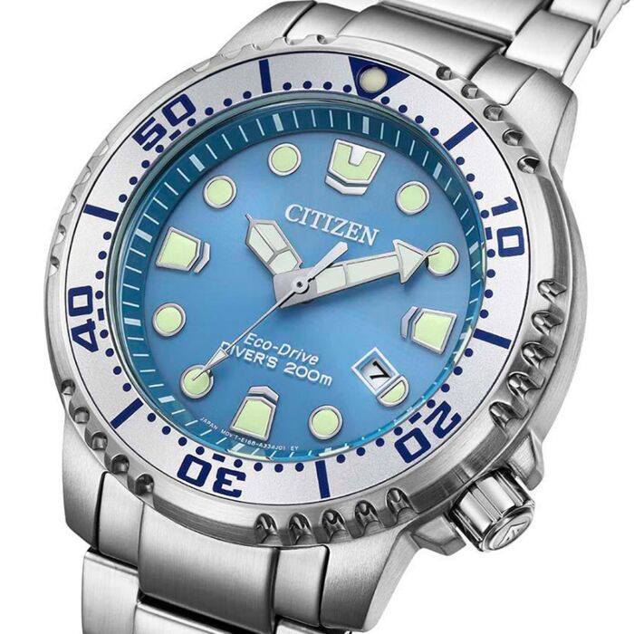 BUY Citizen Promaster Eco-Drive Blue Dial Diver Watch BN0165