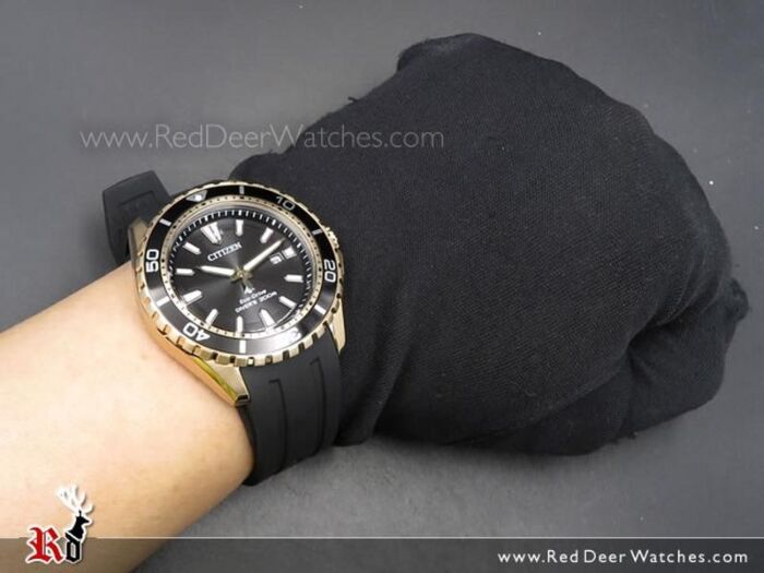 Citizen Promaster Eco-Drive Rose Gold 200M Diver Watch BN0193-17E