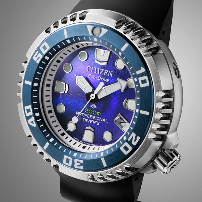 Citizen Promaster Eco-Drive Unite with Blue 300M Ltd Diver Watch 