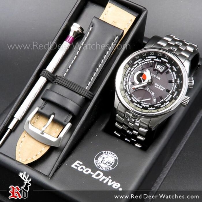BUY Citizen Eco-Drive Sapphire 100M Mens Watch BR0015-52E Box Set