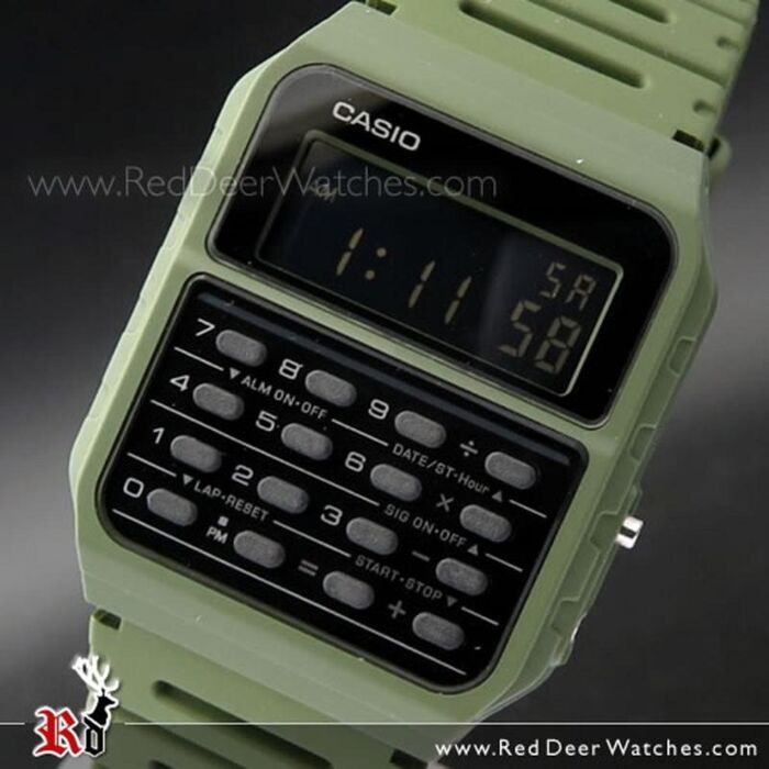 Terminal ler kampagne BUY Casio Calculator Dual Time Data Bank Watch CA-53WF-3B - Buy Watches  Online | CASIO Red Deer Watches