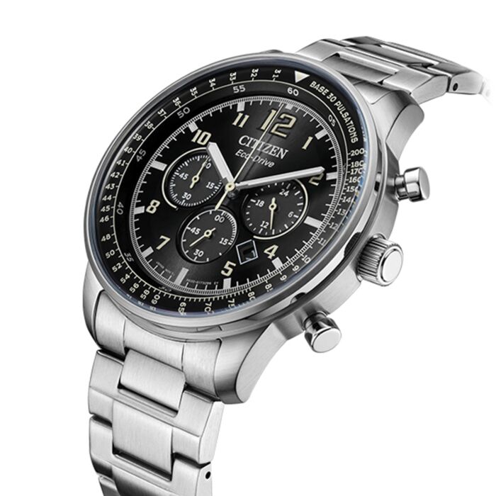 BUY Citizen Eco-Drive Chronograph Stainless Steel Watch CA4500-83E