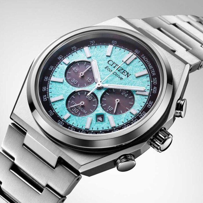 Citizen Eco-Drive Super Titanium Sapphire Chronograph Watch CA4610-85M