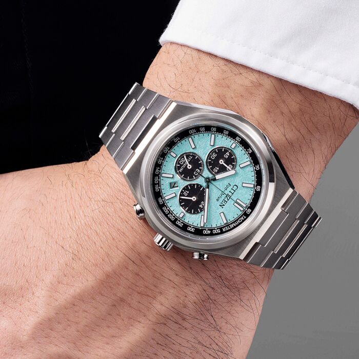 Citizen Eco-Drive Super Titanium Sapphire Chronograph Watch CA4610-85M