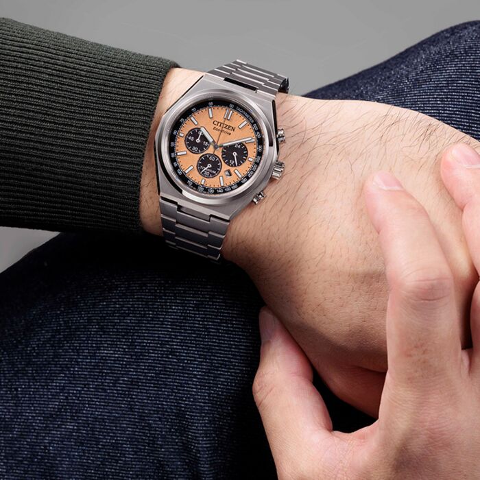 Citizen Eco-Drive Super Titanium Sapphire Chronograph Watch CA4610-85Z